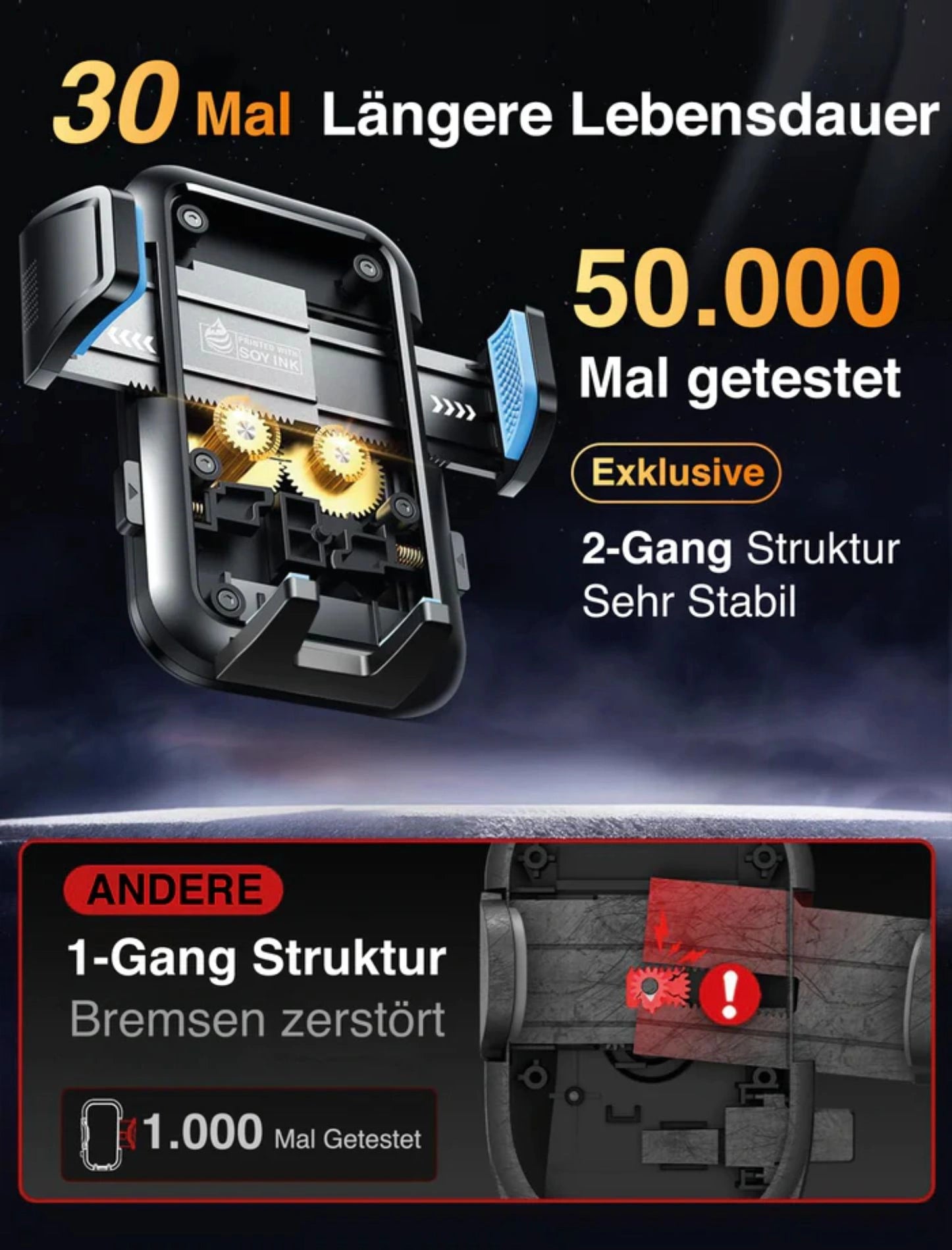 Auto Handyhalterung Kfz