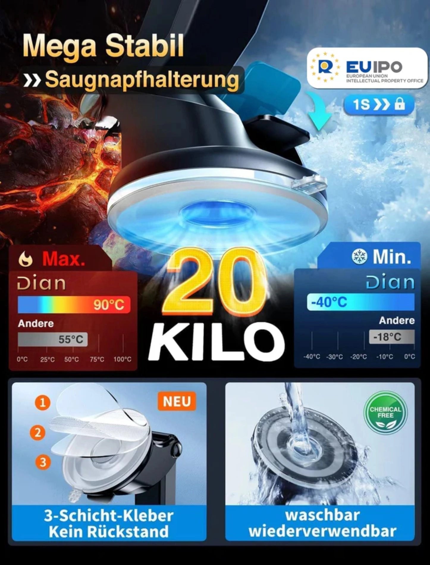 Auto Handyhalterung Kfz