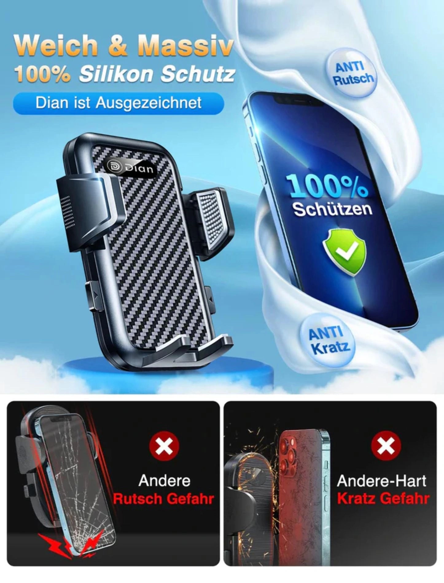 Auto Handyhalterung Kfz
