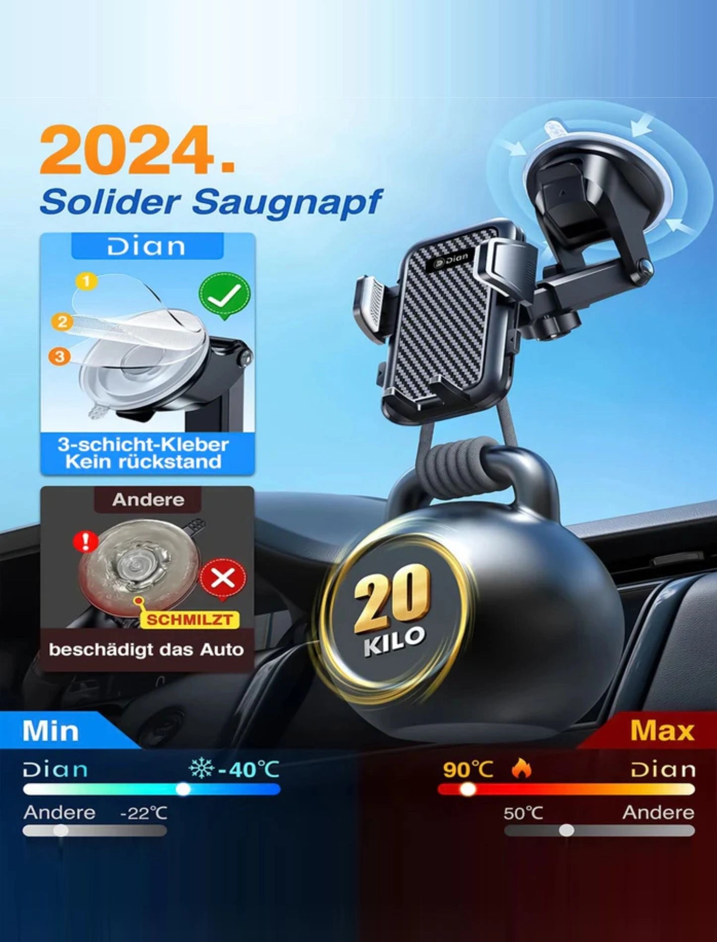 Auto Handyhalterung Kfz