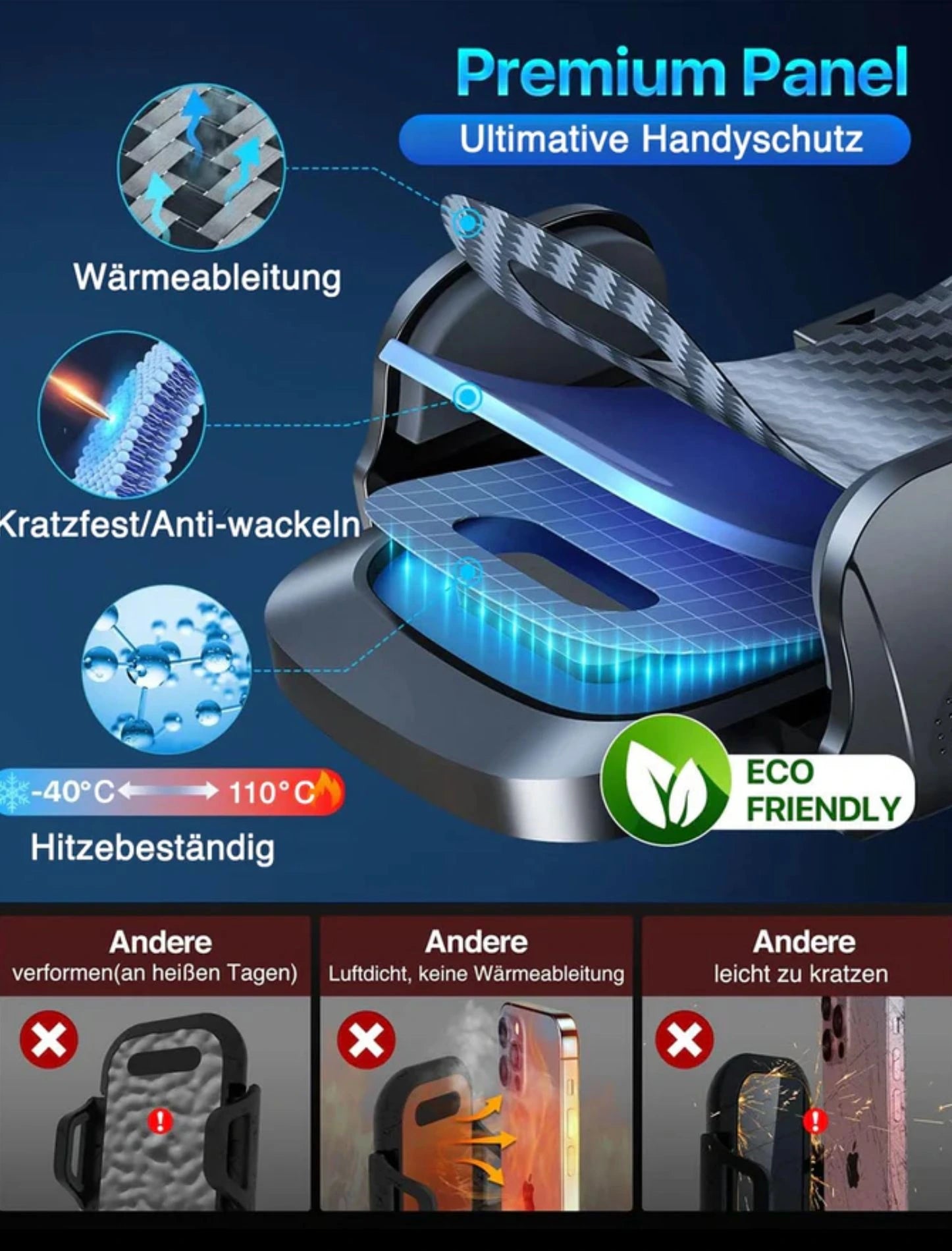Auto Handyhalterung Für Lüftungsgitter KFZ
