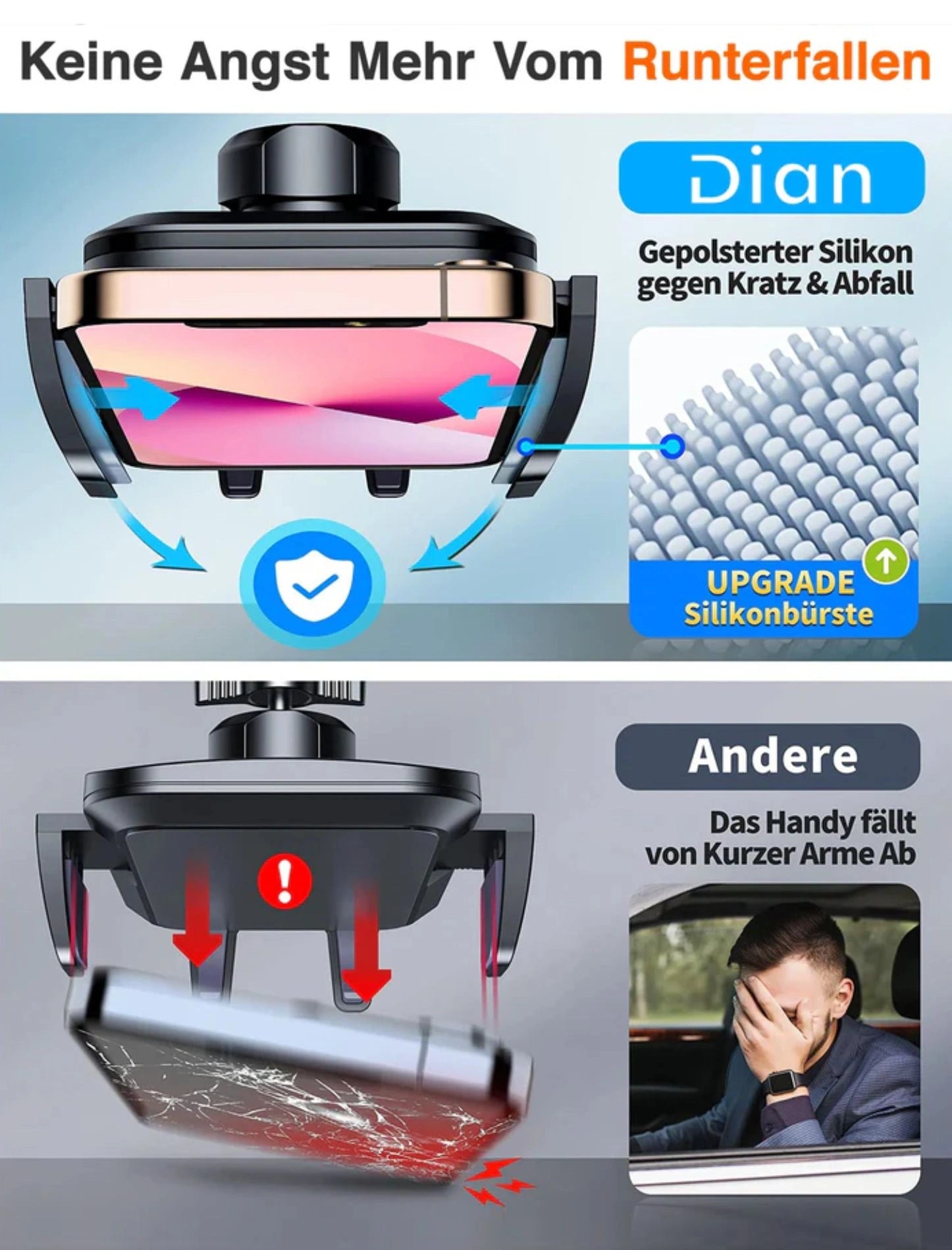 Auto Handyhalterung Für Lüftungsgitter